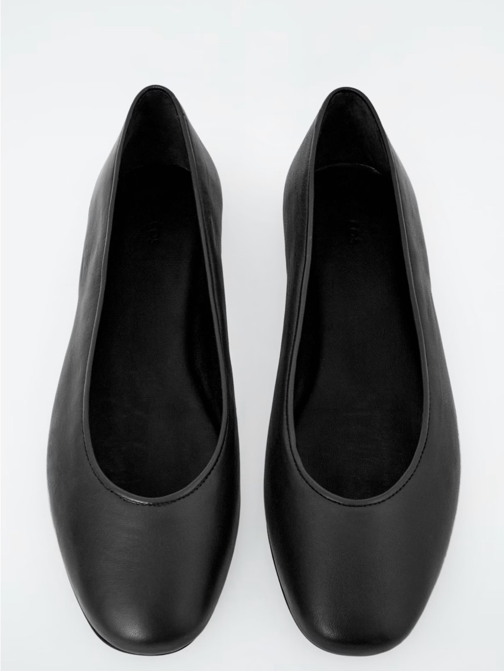 COS Leather Ballerina Flats